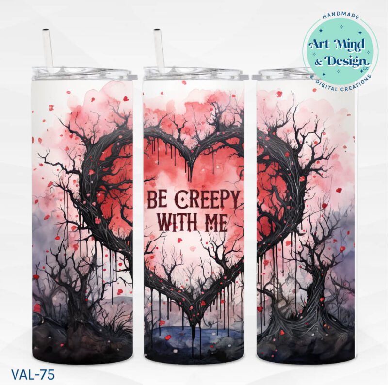 Be Creepy With Me **Sublimation PRINT ONLY**