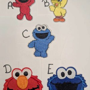 Sesame Street Cartoon • Small Patches