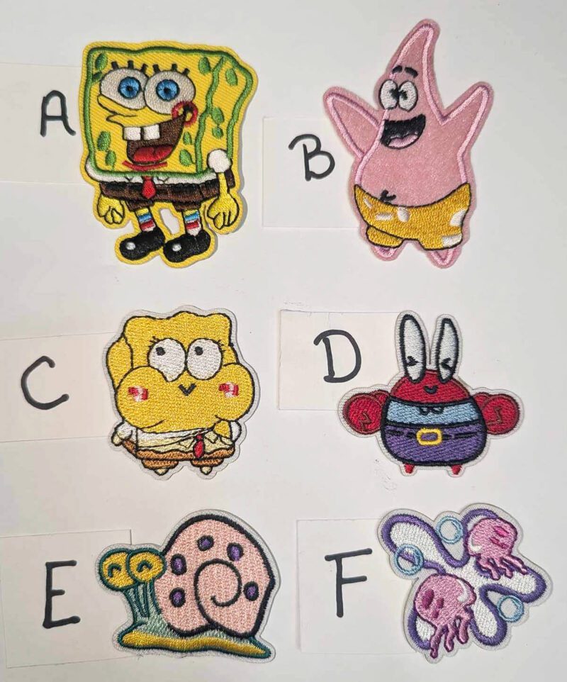 SpongeBob Cartoon • Small Patches