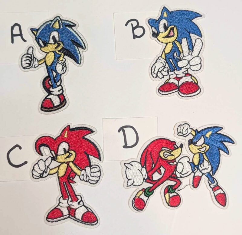 Sonic Cartoon • Small Patches