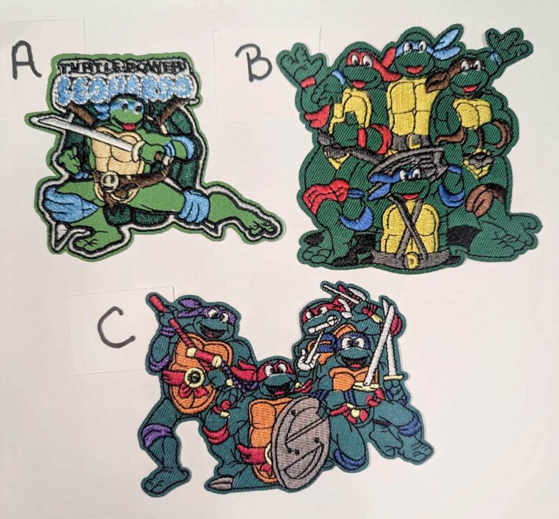 Ninja Turtles Cartoon • Small Patches