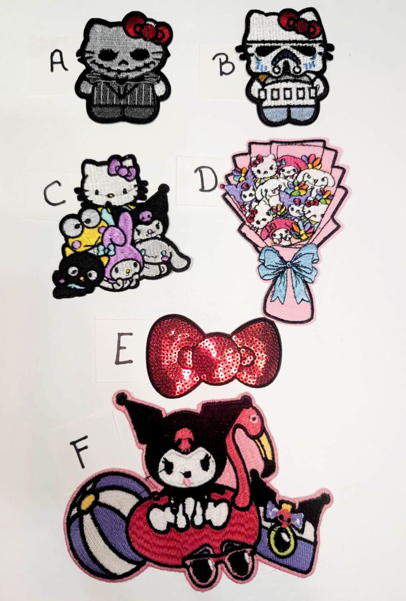 Its All Different Kinds OF The Cartoon Kitty • Small Patches