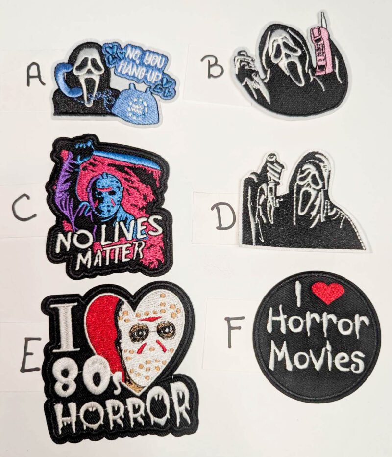 Horror Poeple • Small Patches