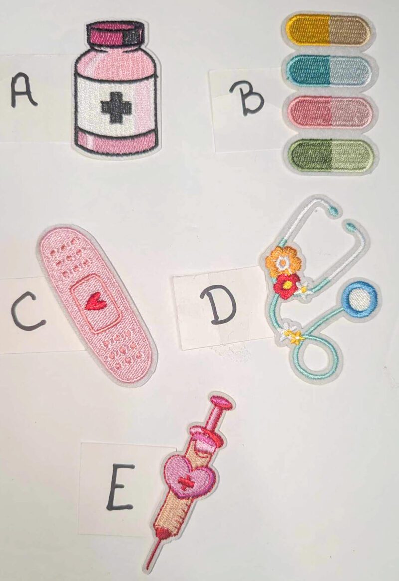 Medical Field Items • Small Patches