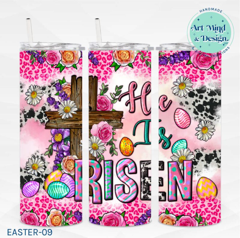 He is Risen Pink Boho