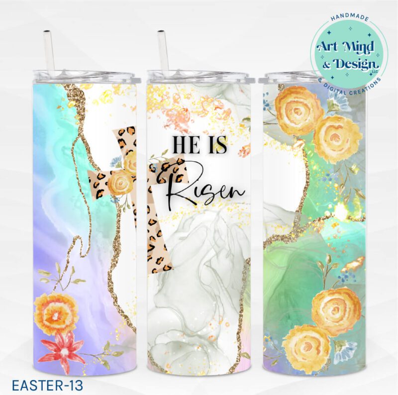 He is Risen Colorful Boho