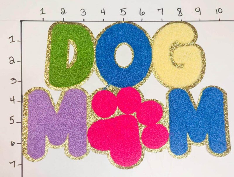 Colorful Dog Mom • Big Patches