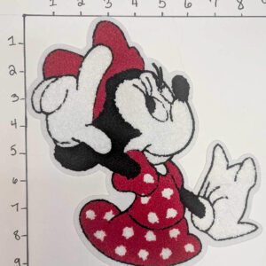 The Cartoon Cute Girl Mouse with Finger • Big Patches