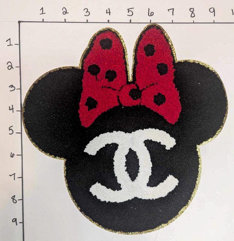 Designer Girl Mouse Head • Big Patches