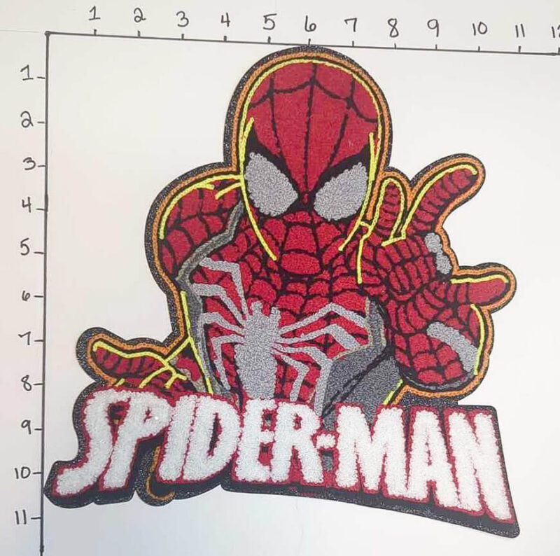 The Man, The Cartoon Spider • Big Patches