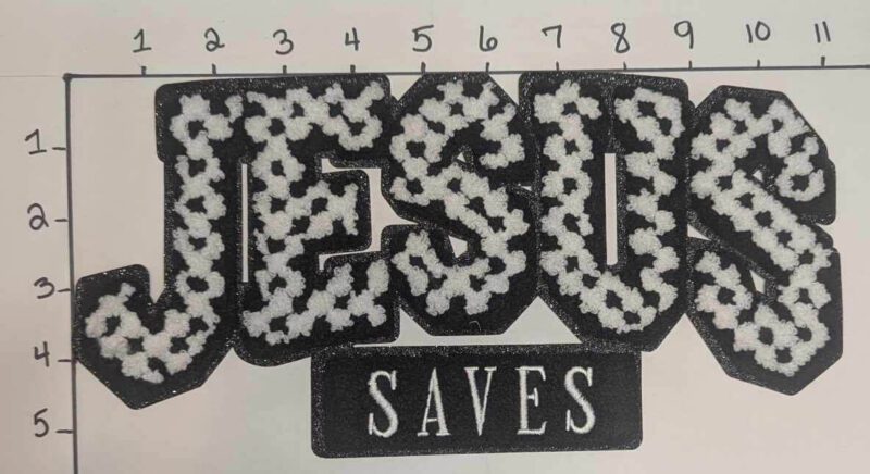 Jesus Saves • Big Patches