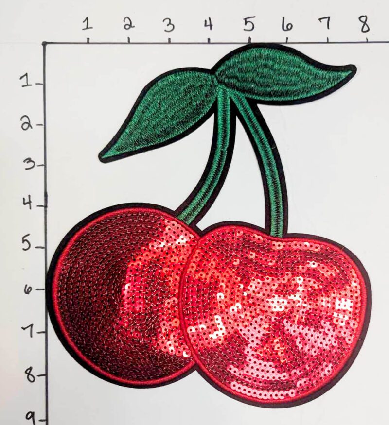 Retro Cherries • Big Patches