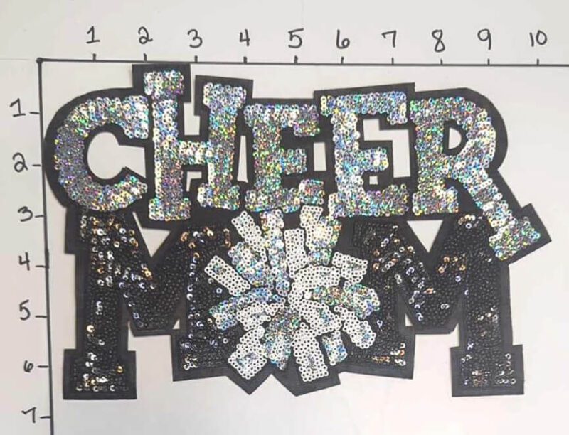 Silver Cheer Mom • Big Patches