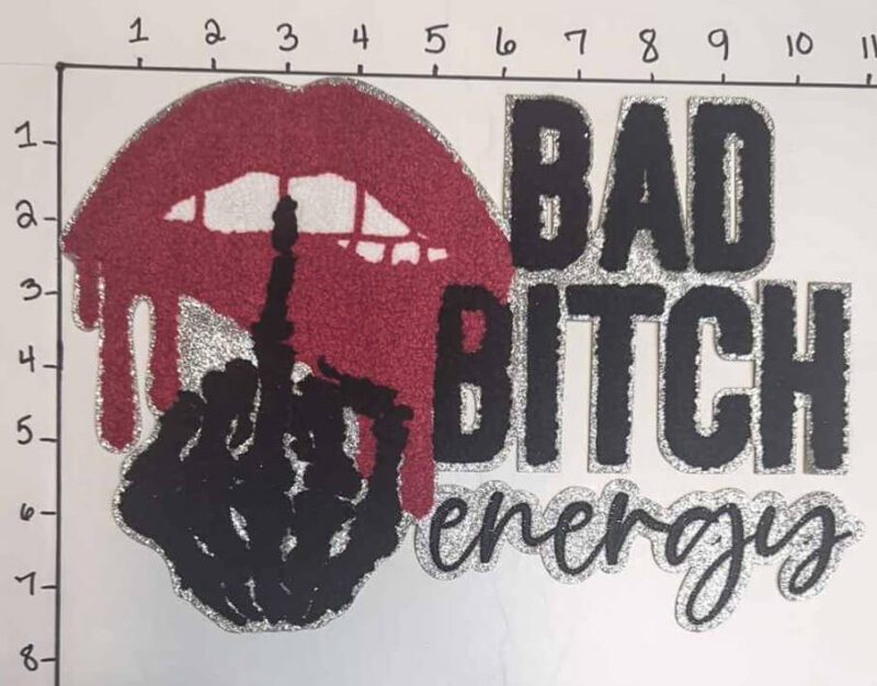 Bad Bitch Energy with Skull • Big Patches