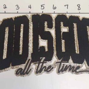 God Is Good All The Time (Black on Gold)