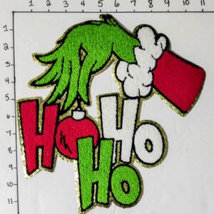 GRINCH HAND Ho Ho Ho
