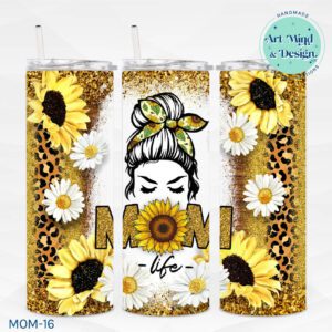 Mom Life With Sunflower