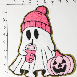 Pink Ghost with Drink